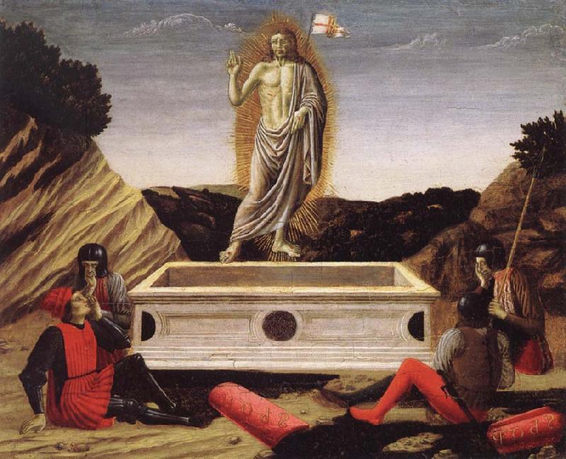 Andrea del Castagno The Resurrecion oil painting image